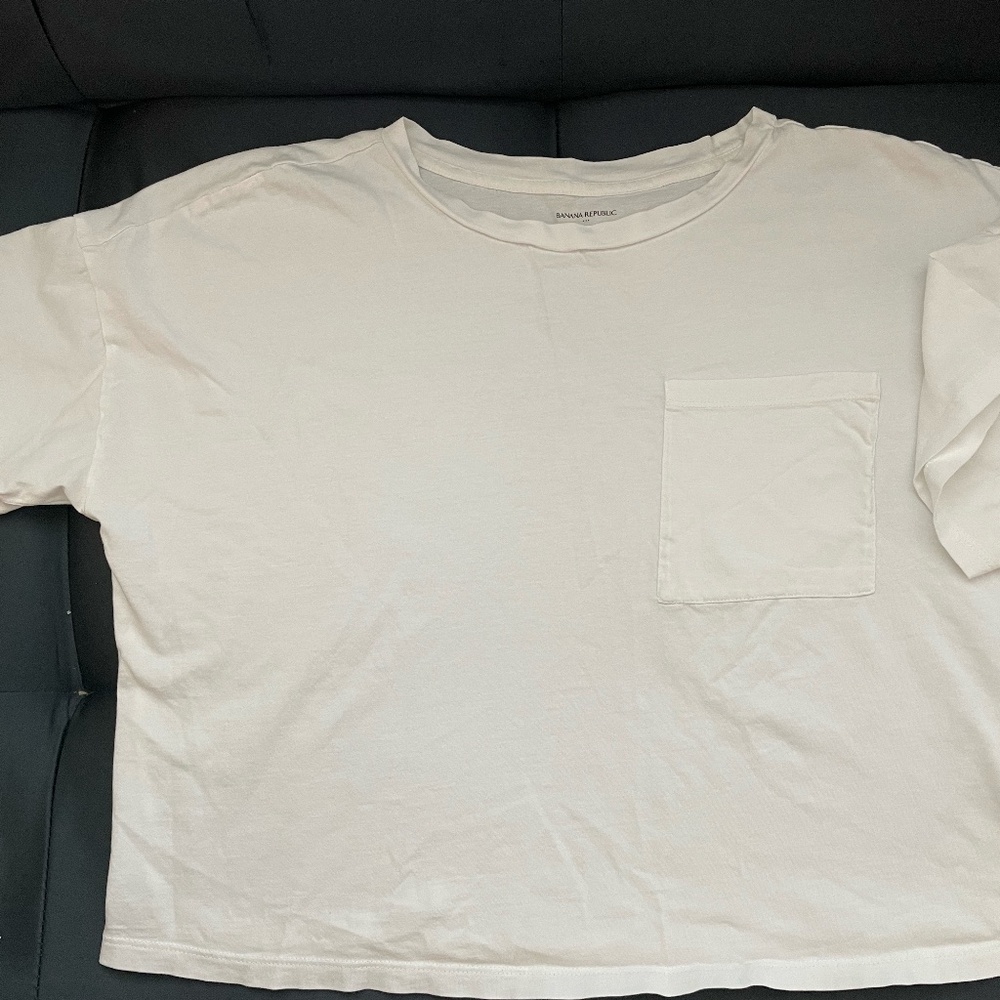 White Crop Top